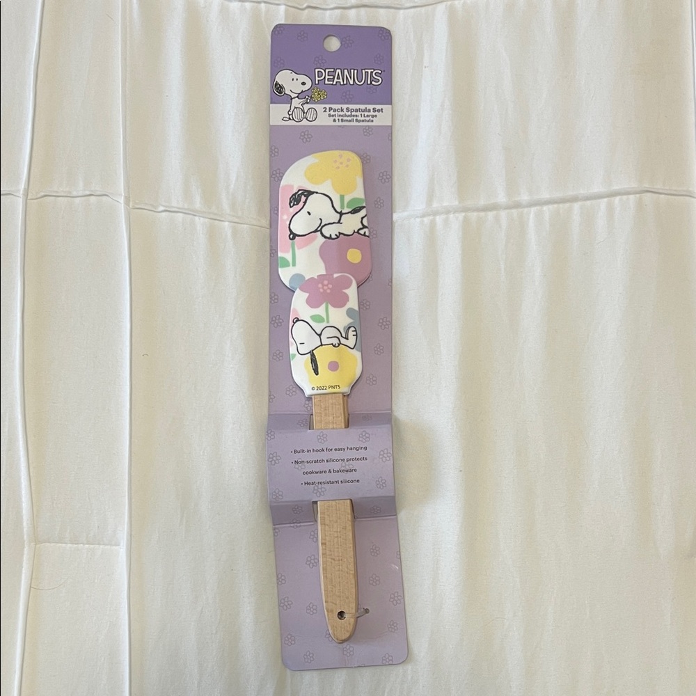 Peanuts Silicone Spatula Set - Spring Set NWT